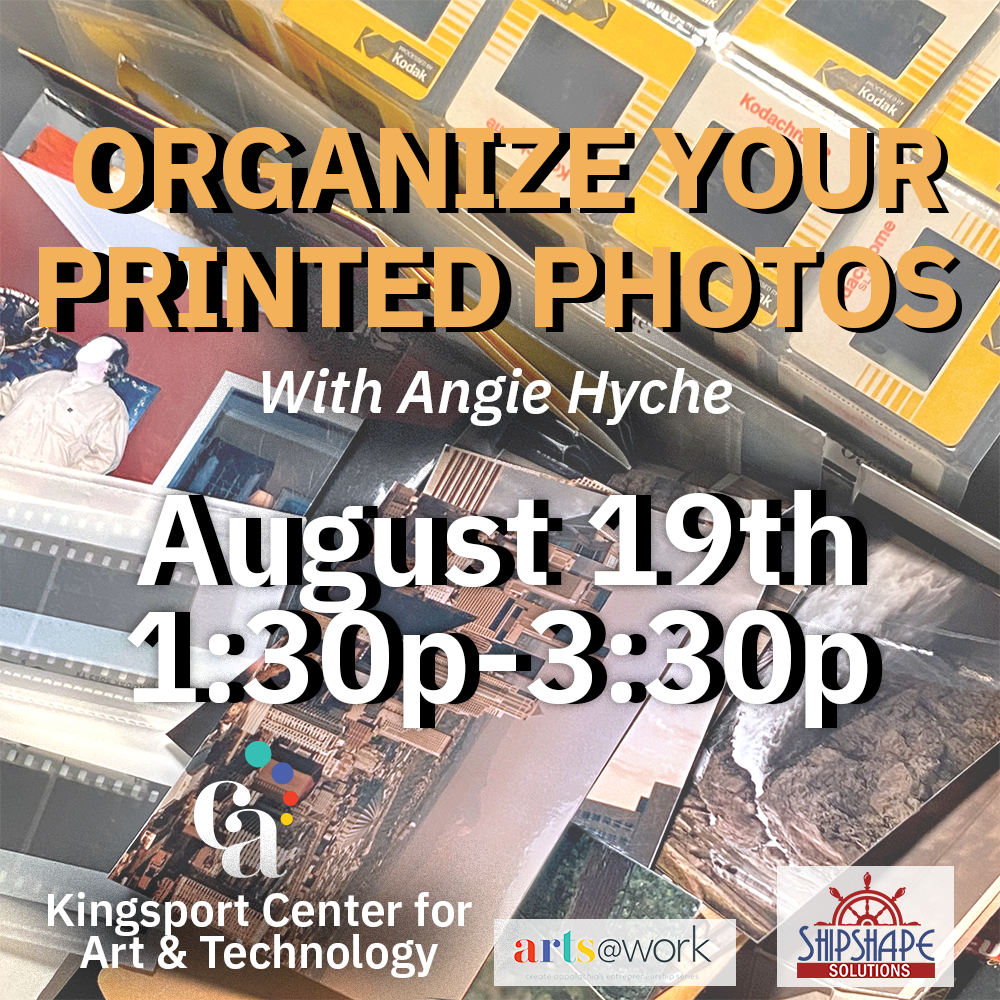 organized your printed photos continuing education class