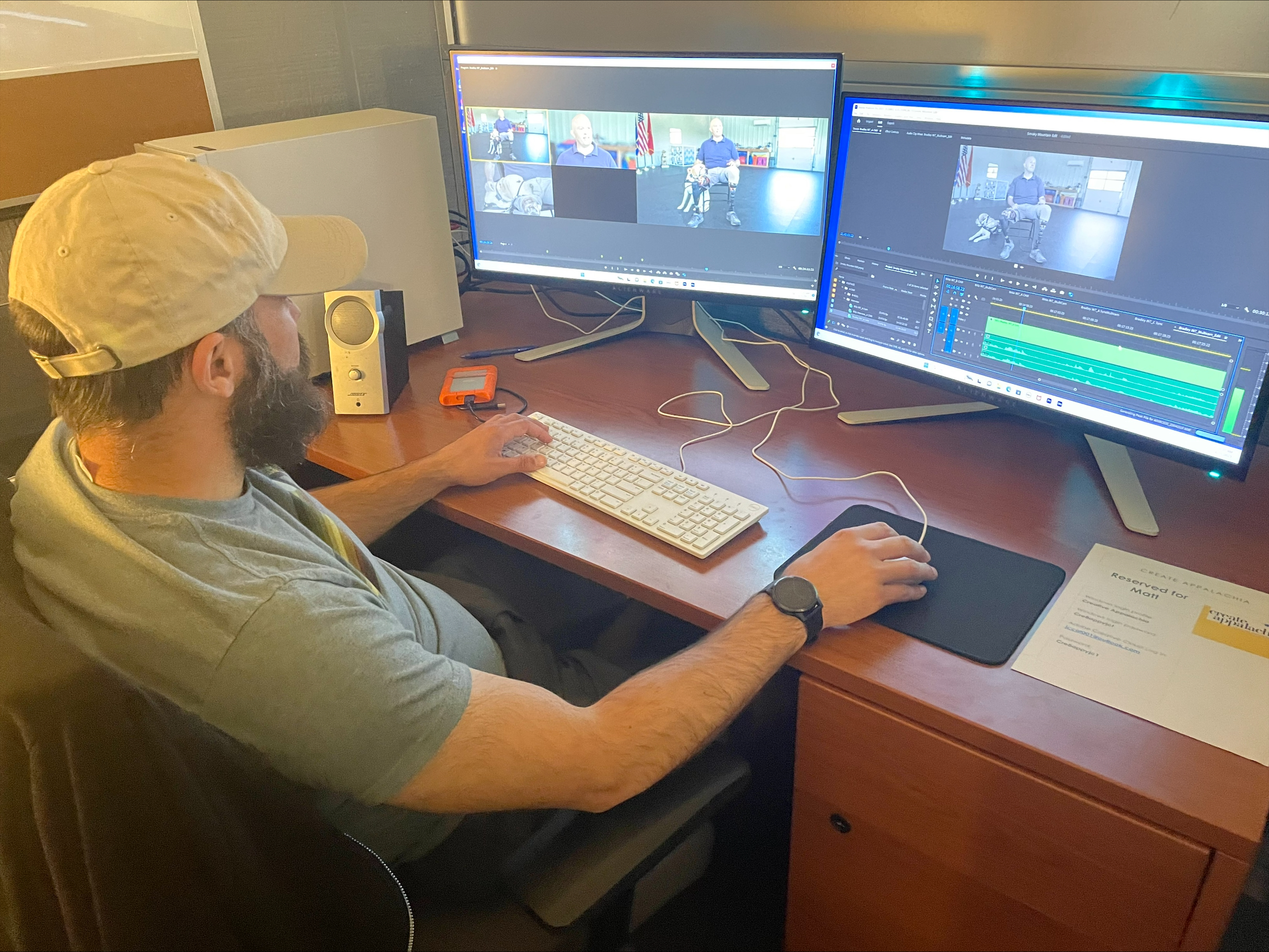 Matthew Rossetti videographer audio editing streaming lab