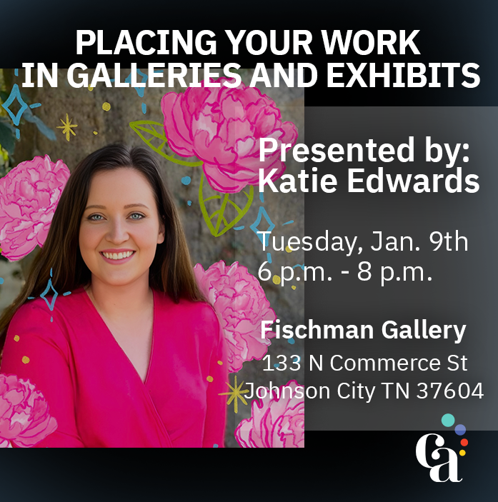 Katie Edwards Placing your work in galleries and exhibits continuing education class